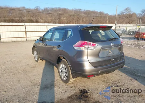 2016 Nissan Rogue S z USA, uszkodzony, nr VIN KNMAT2MV4GP647788